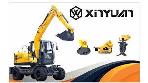 MÁY XÚC ĐÀO BÁNH LỐP XINYUAN