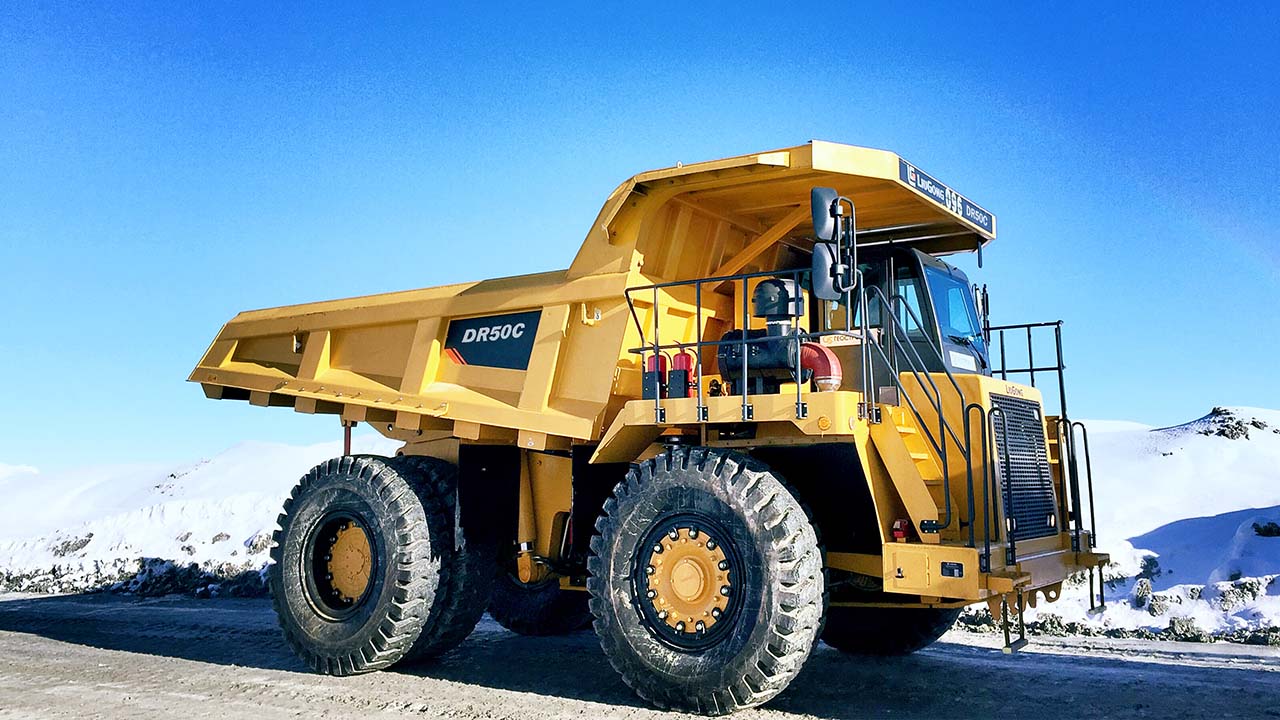 XE TẢI KHAI THÁC MỎ