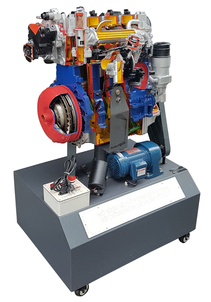 MÔ HÌNH CẮT BỔ ĐỘNG CƠ HỆ THỐNG PHUN DẦU ĐIỆN TỬ 