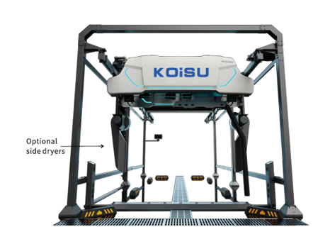 HỆ THỐNG RỬA XE  TỰ ĐỘNG KHÔNG CHẠM XE CON 