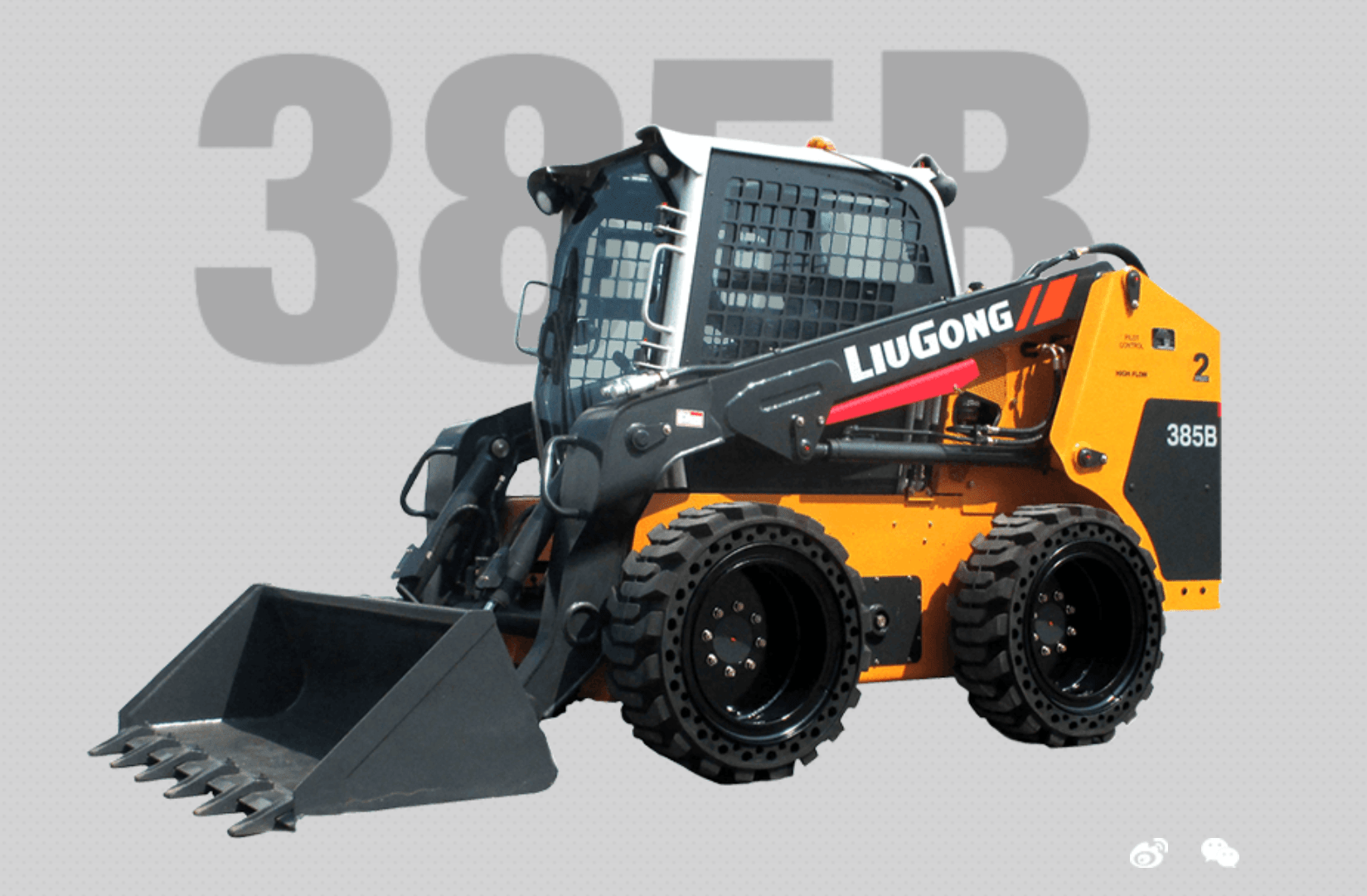 MÁY XÚC TRƯỢT LIUGONG 385B