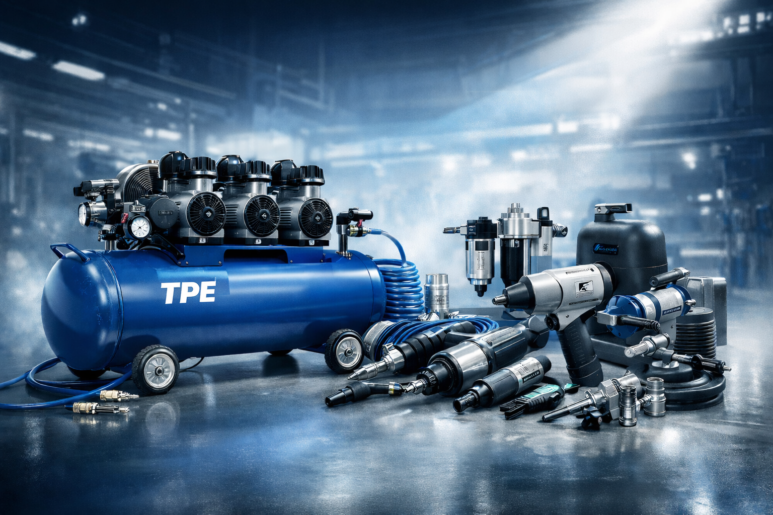 MÁY NÉN KHÍ VÀ DỤNG CỤ HOẠT ĐỘNG KHÍ NÉN