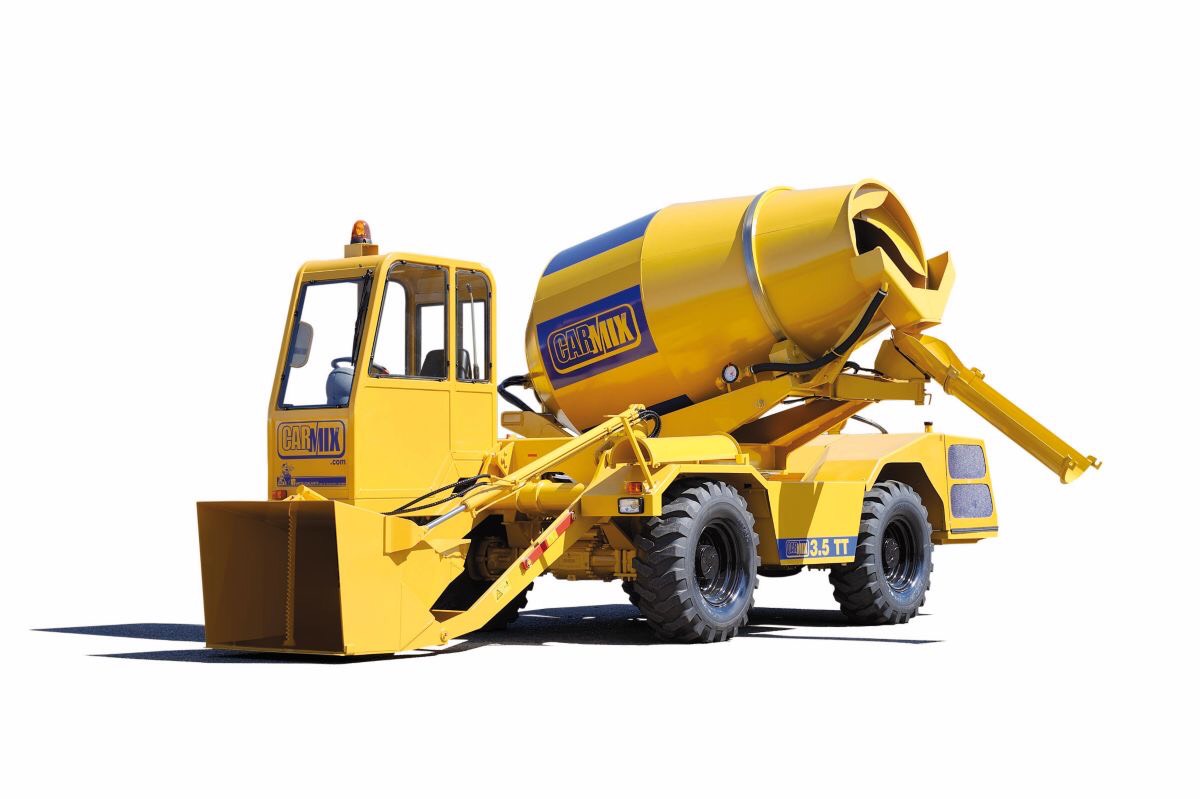 XE TRỘN BÊ TÔNG TỰ HÀNH CARMIX