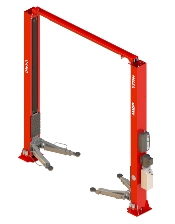 Cầu nâng ô tô có cổng 2 trụ hoạt động thủy lực,Model: GC-4.0PROA  