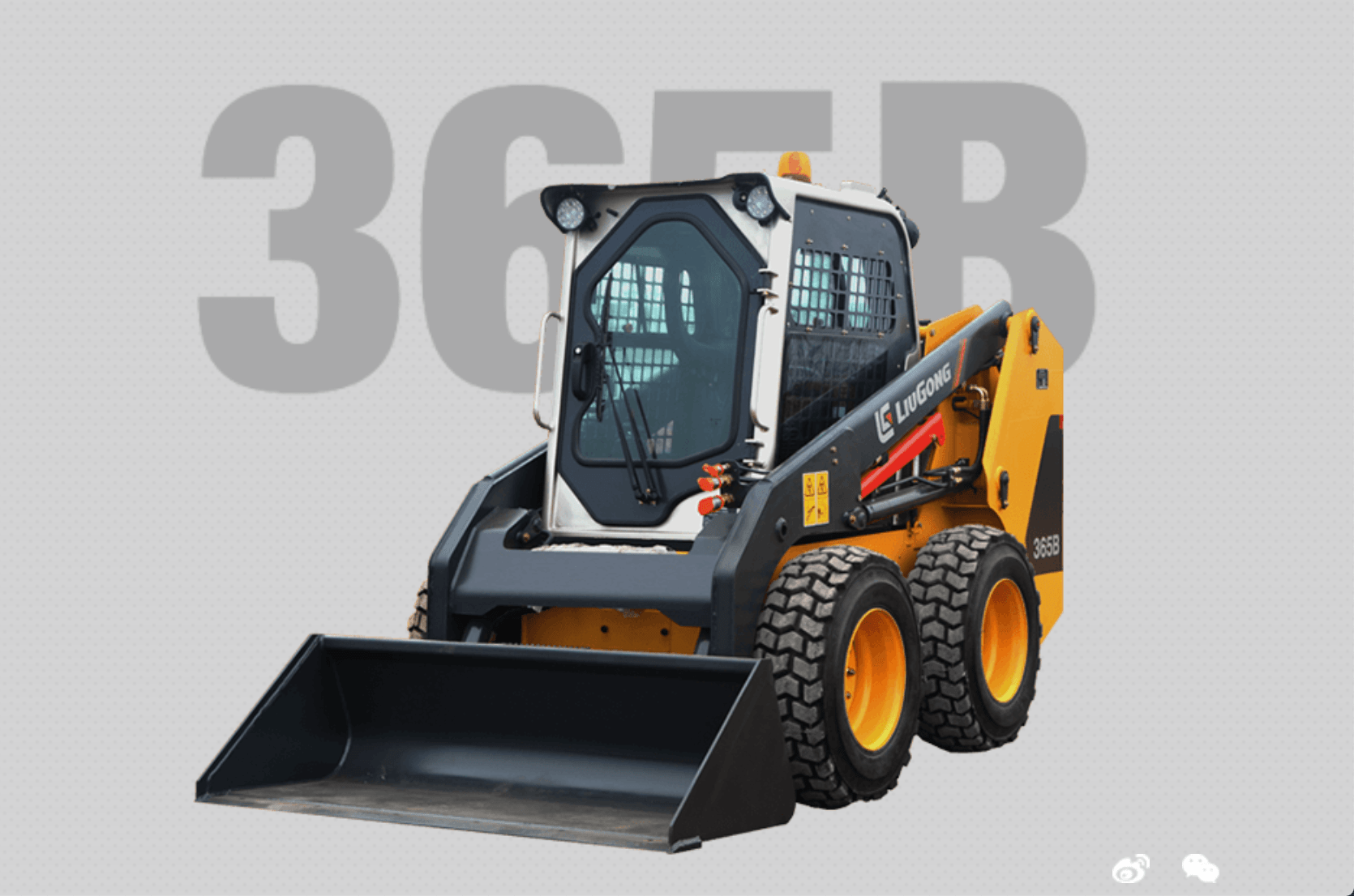 MÁY XÚC TRƯỢT LIUGONG 365B